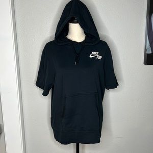 NIKE AIR Short Sleeve Hoodie